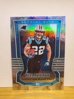 Christian McCaffrey Rookie Card Panini
