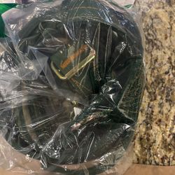  2Pcs Adjustable 59.05inch Cow Collar with 2-Rows Metal