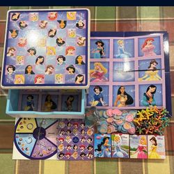 Princess Wood Box And Games