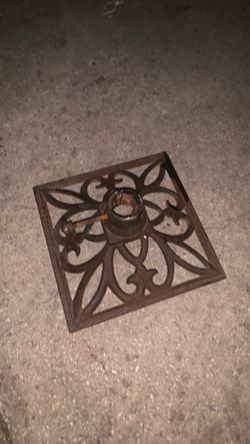 Umbrella stand Cast Iron Decorative Trivet or Base