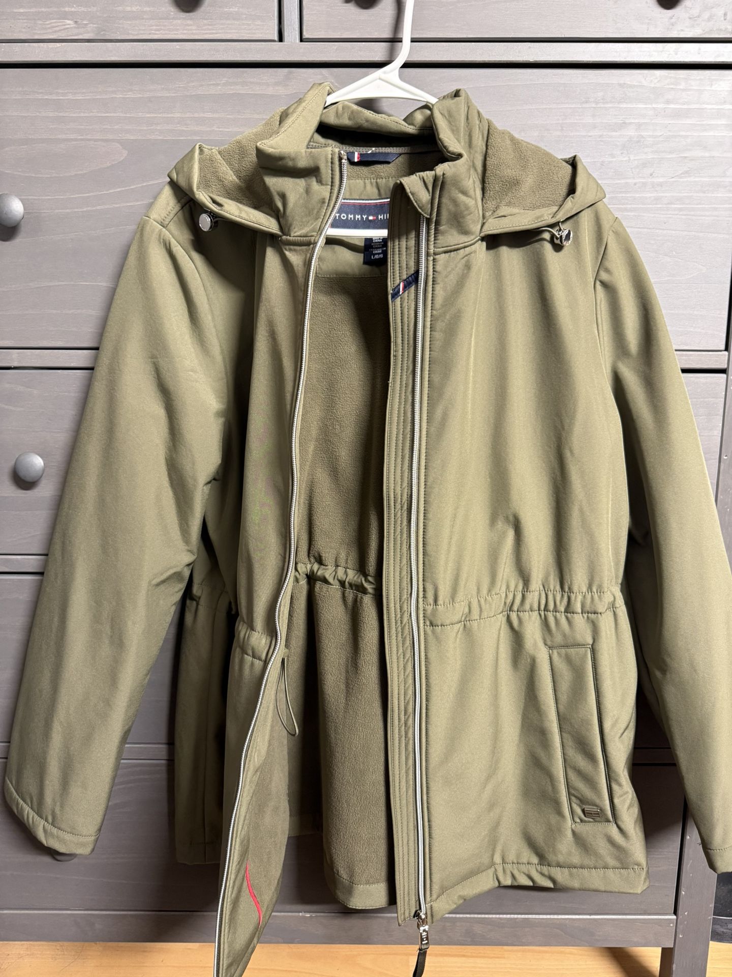 Tommy Hilfiger Olive Parka Jacket