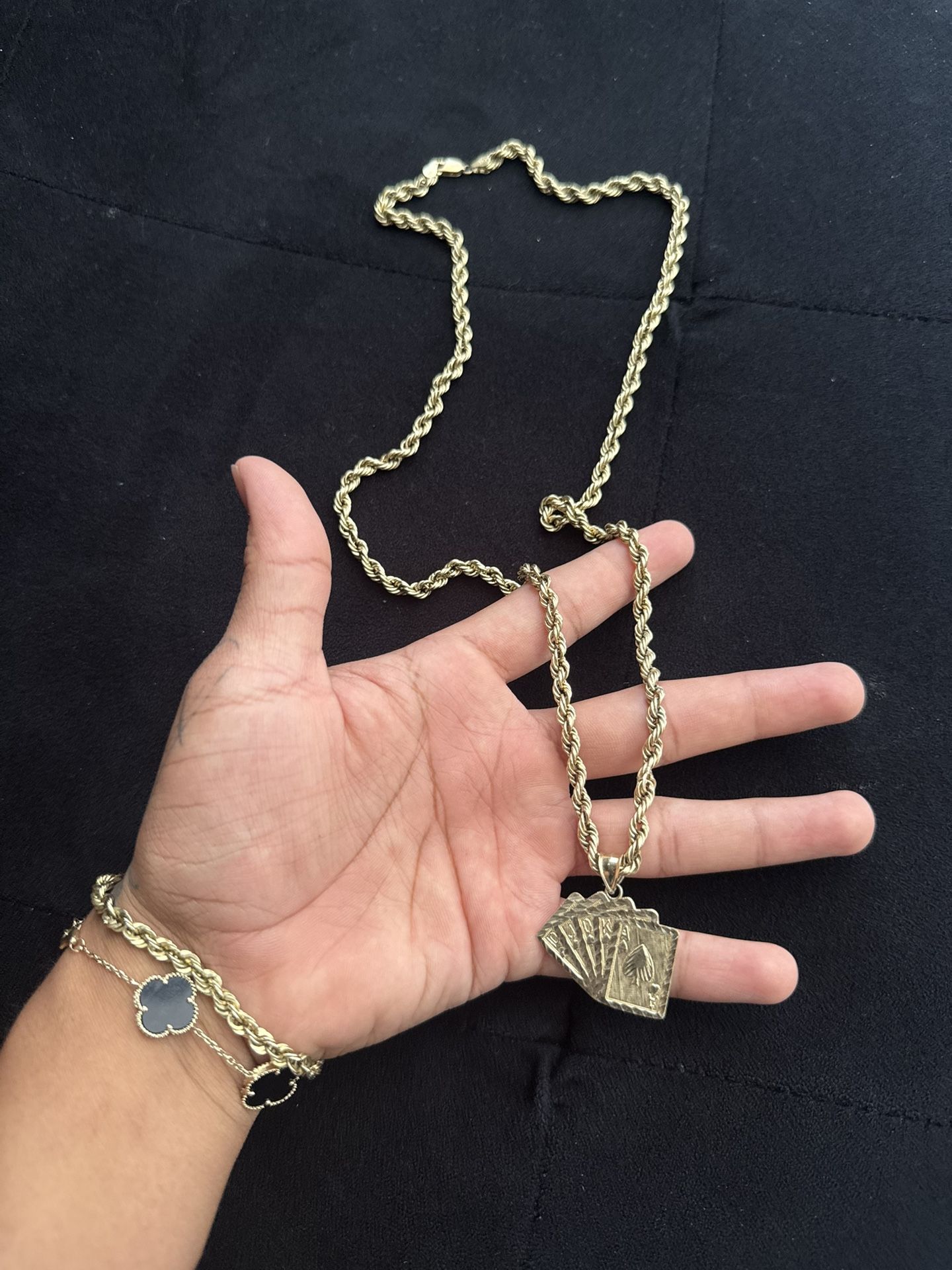 10k Gold Rope Chain
