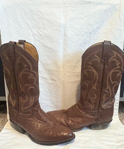 Men’s Tony Lama Ostrich Boots Size 11D