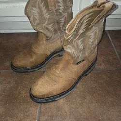 Ariat men's work boots size 9D soft toe 