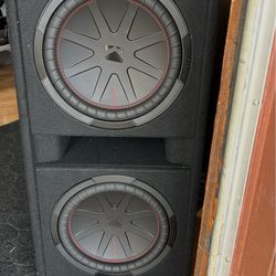 Kicker 12’s in ported box