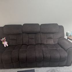 AFW Chocolate Living Room Set