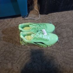 Green Sneakers Size 13