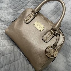 Michael Kors Gold Mini Handbag
