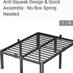 Queen Size 20 Inch Foundation Frame, Brand New In Box