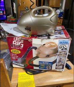 The Ultra Big Shark Turbo Hand Vac Vintage model HV166
