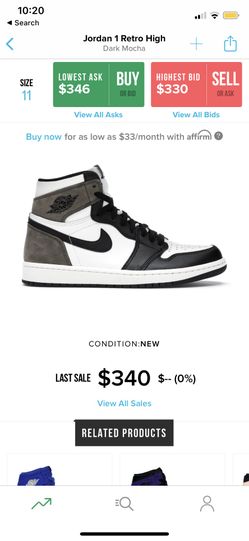 jordan 1 mocha