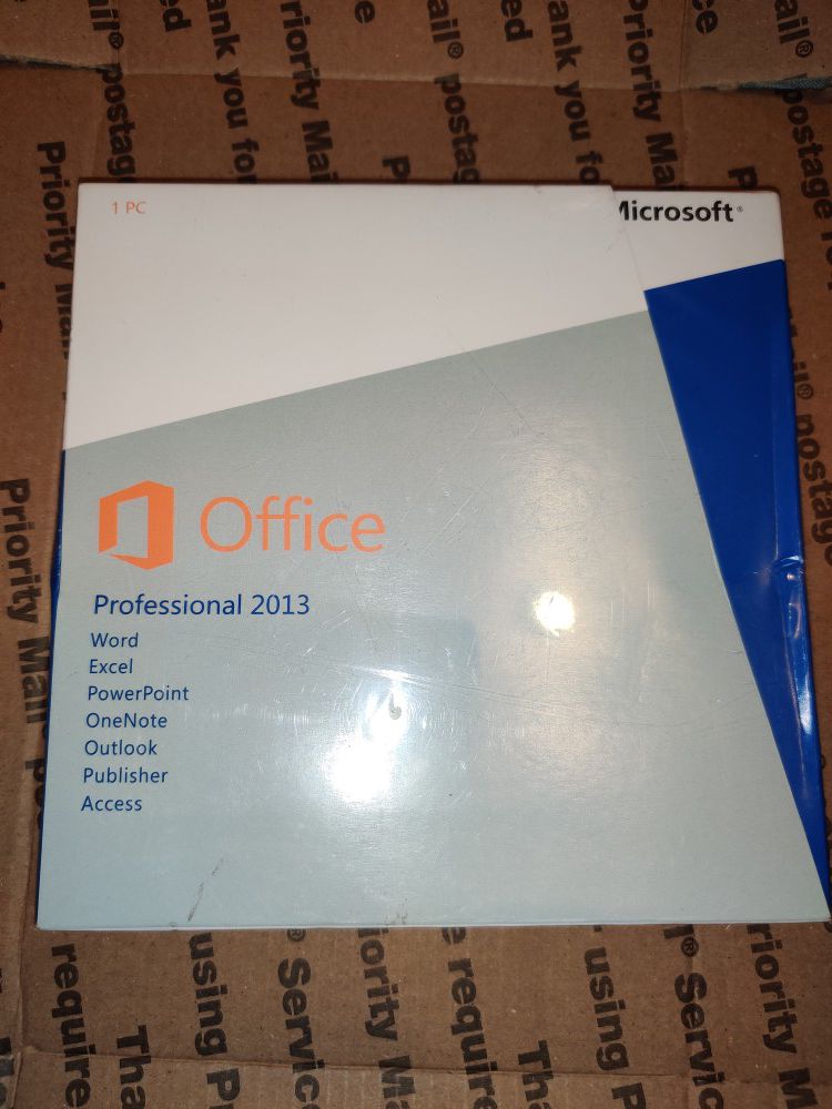 Microsoft Office professional 2013