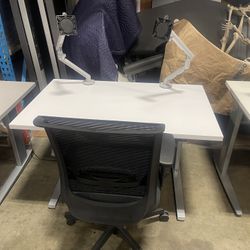 Standing Desk! 48x30 Electric Height Adjustable Table! We Also Have Several Ergonomic Chairs!