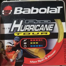 Pro Hurricane Tour Babolat 130/16 Max Spin & Power Yellow