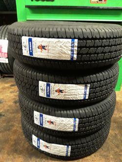 4 NEW FOR SMALL TRAILER TIRES ST205/7514