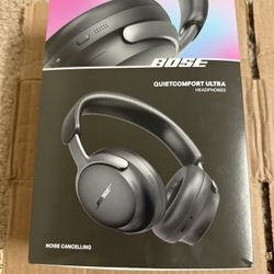 Brand New Sealed Bose QuietComfort Ultra Bluetooth Headphones - Black
