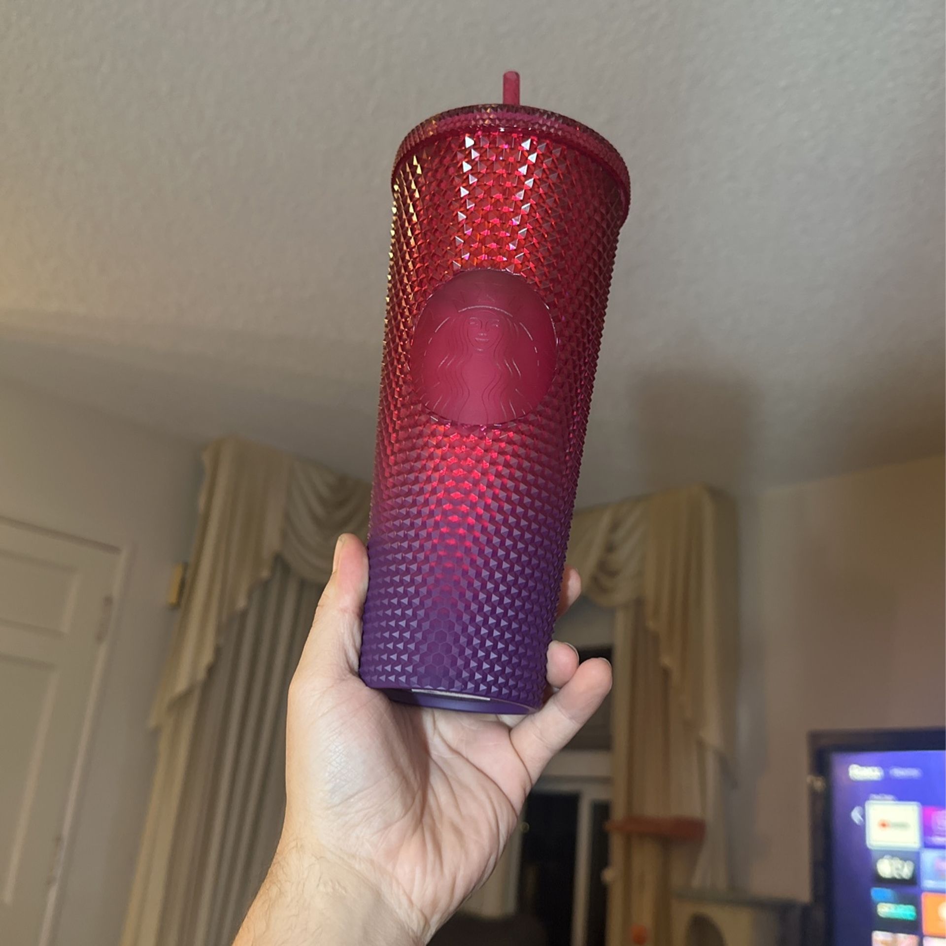 Beautiful Red Starbucks X Disneyland Cup Brand New
