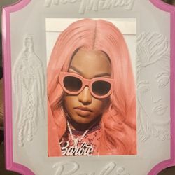 10” Custom Nicki Minaj Barbie Framed Engraving 