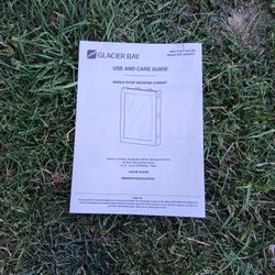 Single door medicine cabinet , Glaser Bay brand , brand  new.