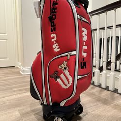 BRAND NEW MU SPORTS GOLF BAG w WHEELS