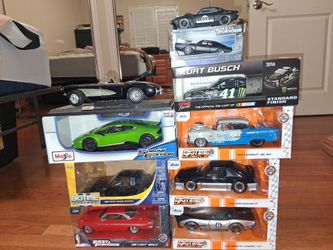 10 Collectable Car Die-casts
