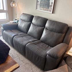 Almost new reclining sofa!!