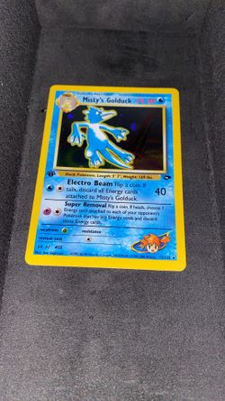 Pokémon Misty’s Golduck 1st Edition