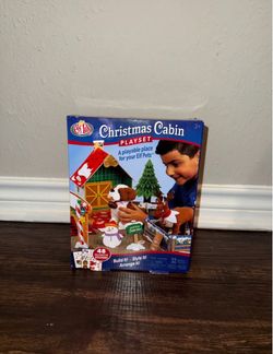 Elf Pets Christmas Cabin Playset – New & Sealed – Includes Original Packaging