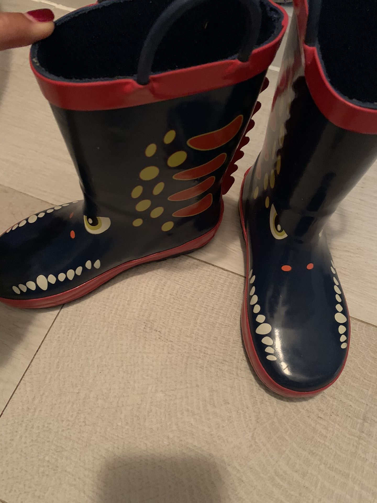 Fun Rain Boots For Kids! Size 11