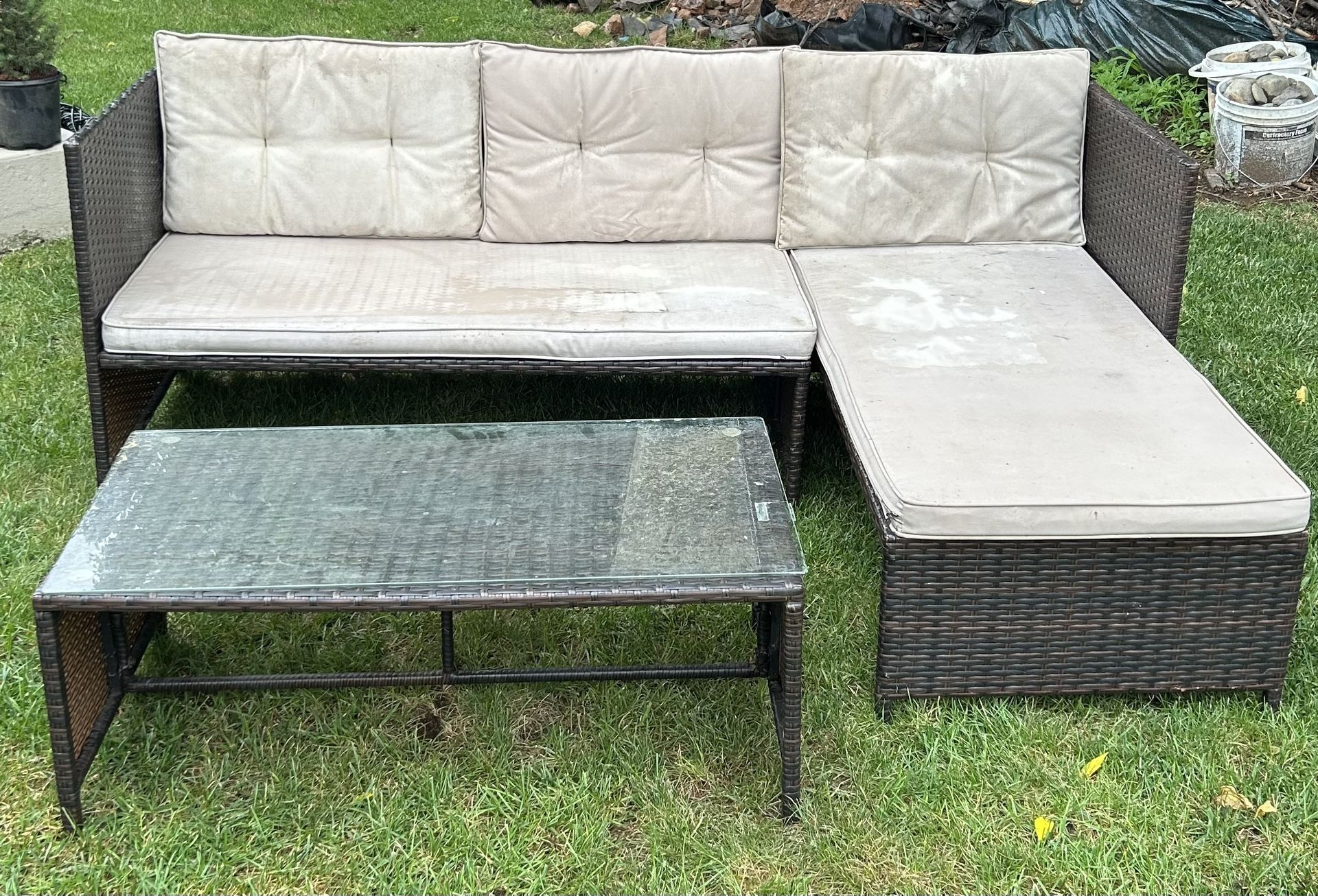 CUTE Kids Sectional with Table (3pcs)