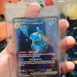 Blastoise ex 151 English