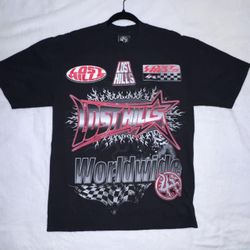 Lost Hills Worldwide Racing Graphic Tee Black Medium