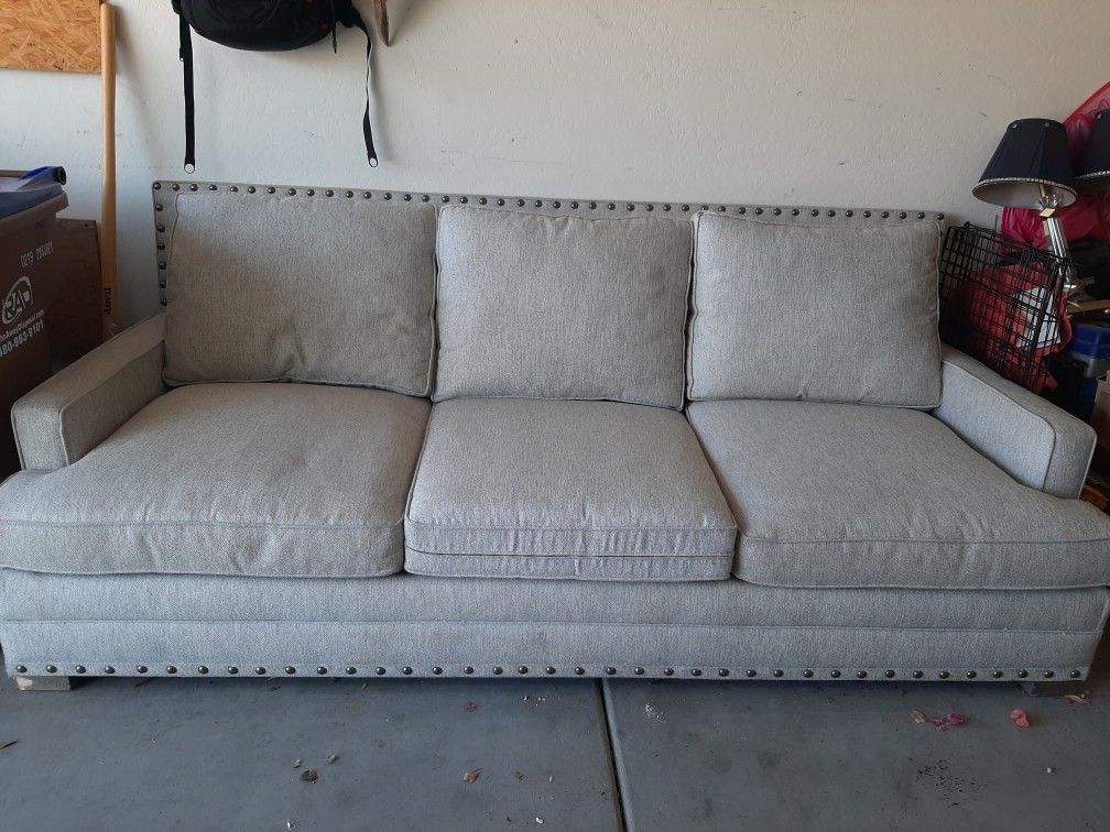 Bernhardt Cantor Fabric Sofa.