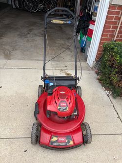 Toro self drive mower