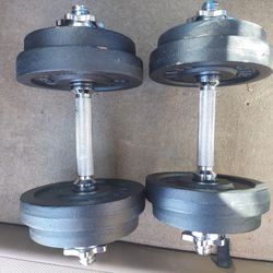 Dumbells 60 Lbs
