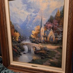 The Mountain Chapel Chapels of Nature 1 hand signed and numbered S/N EDITION lightpost Publishing Media Arts Group Inc. DNA Matrix