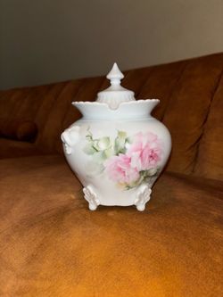 Vintage Trinket Jar / Vase