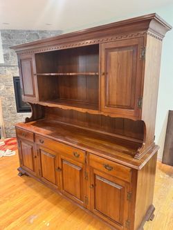 Hutch and table