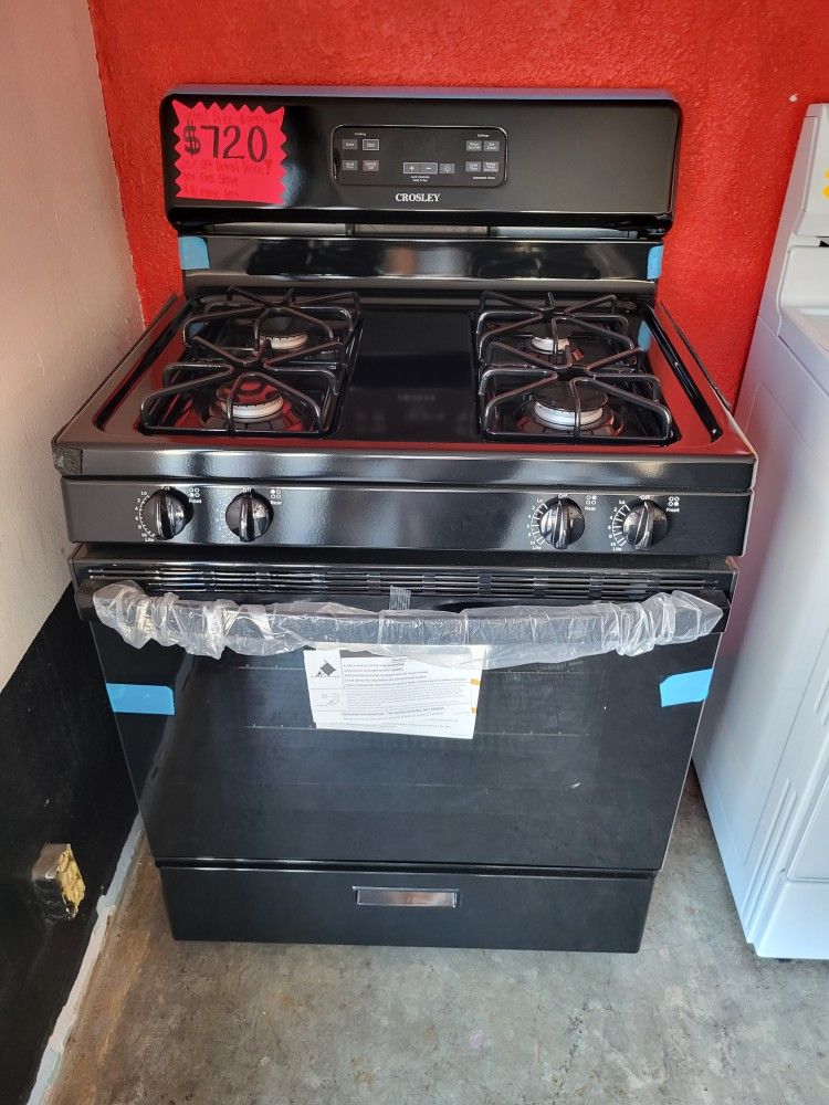 New Crosley 4 Burner Gas Stove 30\