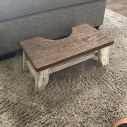 Custom Made Poop Stool
