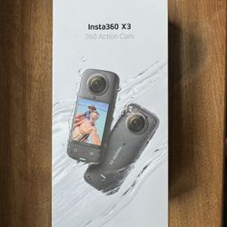 Insta360 X3 - ACCESSORIES INCLUDED (excellent condition)