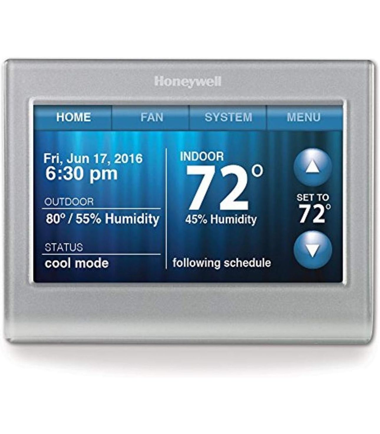 Honeywell RTH9580WF Wi-Fi Smart Thermostat - For Air Conditioner