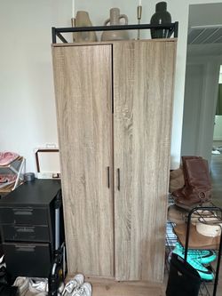 Brown Storage Cabinet