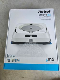 iRobot Braava Jet M6 Wi-Fi Smart Robot Mop | Smart Mapping | Alexa | App Control