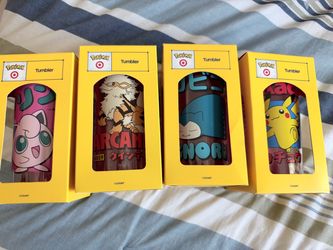 Pokemon 20z tumbler full set