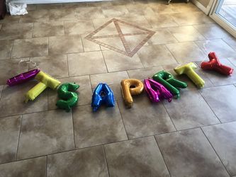 Balloon Garland “It’s A Party” Sign