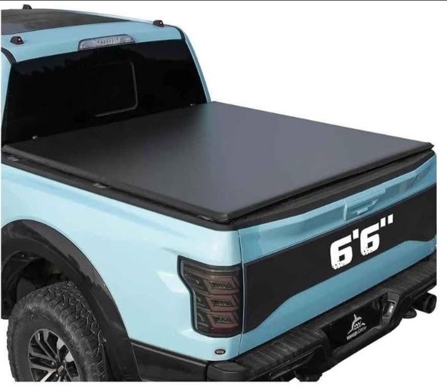 Ford F150 F-150 2015-2025 6.5 ft Standard Box, Soft Folding(Quad Fold) Style