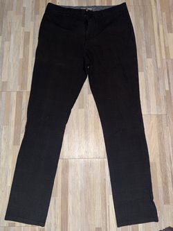 Black Plaid Dress Pants