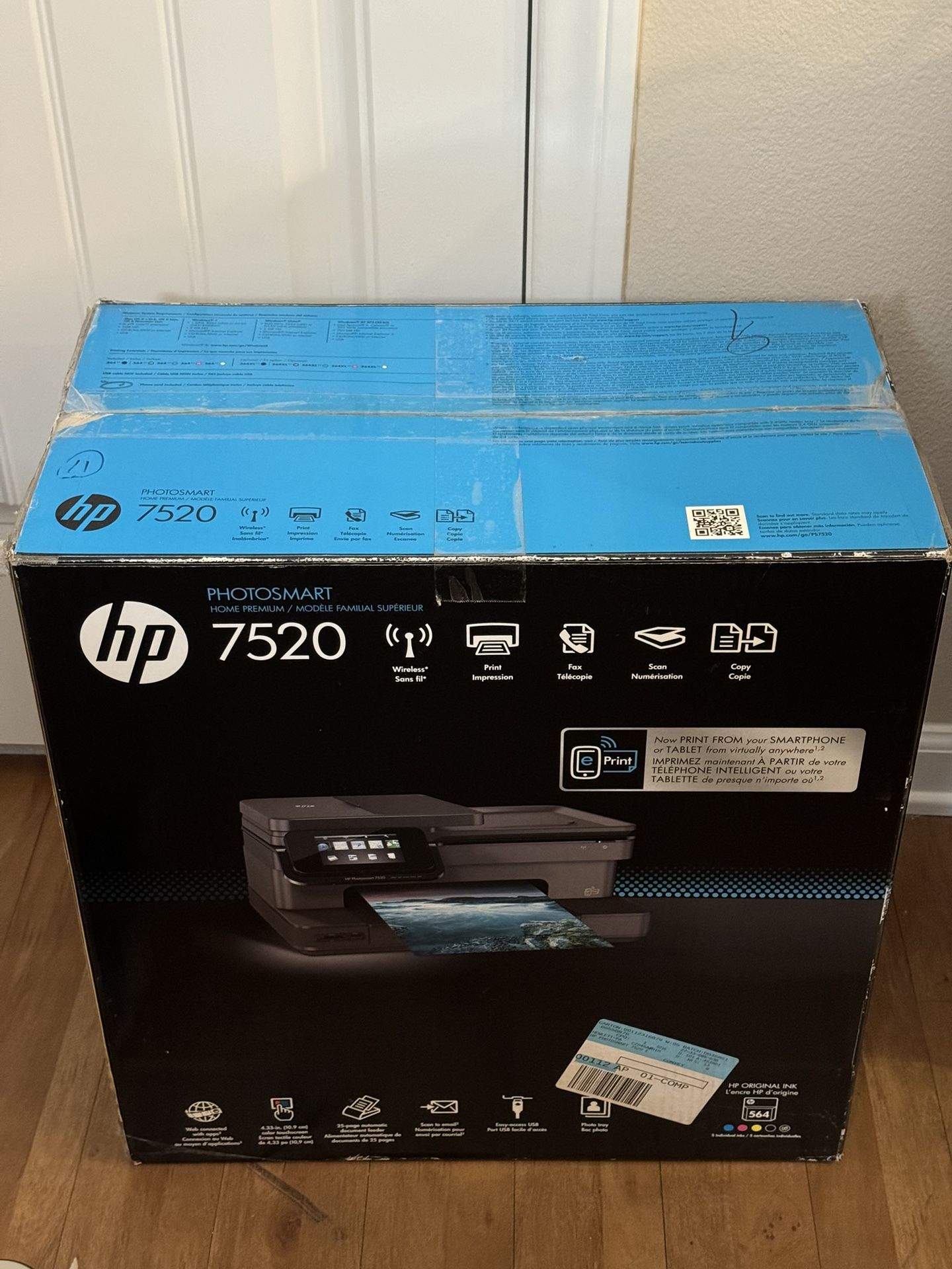 HP Photosmart 7520 Printer $60