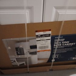 Two 36in Sink Base Cabinets